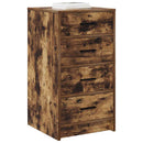 Sideboard Røget eg 40 x 41 x 75 cm Konstrueret træ