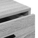 Sideboard Grå sonoma-eg 40 x 41 x 75 cm Konstrueret træ