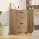 Sideboard med skuffe artisan eg 40 x 41 x 75 cm Konstrueret træ