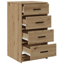 Sideboard med skuffe artisan eg 40 x 41 x 75 cm Konstrueret træ