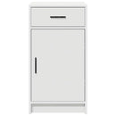 Sideboard med skuffe Hvid 40 x 40.5 x 75 cm Konstrueret træ