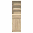 Highboard Sonoma eg 40 x 40,5 x 135 cm Konstrueret træ