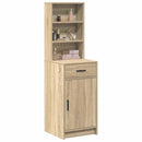 Highboard Sonoma eg 40 x 40,5 x 135 cm Konstrueret træ