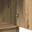 Highboard Artisan Egetræ 41 x 40 x 135 cm Konstrueret træ
