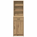 Highboard Artisan Egetræ 41 x 40 x 135 cm Konstrueret træ