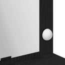 Klædeskab med hylde Sort eg 100 x 41 x 135 cm Konstrueret træ