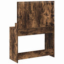 Klædeskab med hylde Røget eg 100 x 41 x 135 cm Konstrueret træ