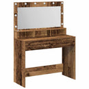 Klædeskab Gammelt træ 100 x 41 x 135 cm Konstrueret træ