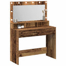 Klædeskab Gammelt træ 100 x 41 x 135 cm Konstrueret træ