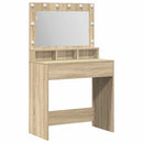 Klædeskab Sonoma eg 75,5 x 41 x 135 cm Konstrueret træ