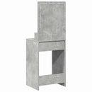 Klædeskab med hylde Beton Grå 50 x 41 x 135 cm Konstrueret træ