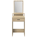 Klædeskab med skuffe Sonoma eg 50 x 41 x 140 cm Konstrueret træ