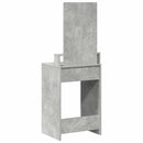 Klædeskab med skuffe Beton Grå 50 x 41 x 140 cm Konstrueret træ