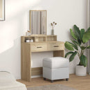 Klædeskab Sonoma eg 79 x 41 x 140 cm Konstrueret træ