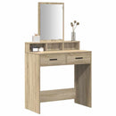 Klædeskab Sonoma eg 79 x 41 x 140 cm Konstrueret træ