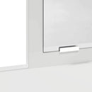 Klædeskab Hvid 100 x 41 x 140 cm Konstrueret træ