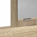 Klædeskab Sonoma eg 100 x 41 x 140 cm Konstrueret træ