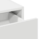 Klædeskab med skuffe Hvid 83 x 40 x 70 cm Konstrueret træ