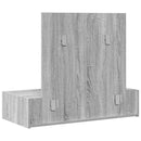 Klædeskab med skuffe Grå 83 x 40 x 70 cm Konstrueret træ