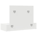 Klædeskab med skuffe Hvid 100 x 40 x 70 cm Konstrueret træ
