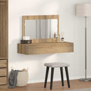 Klædeskab med skuffe Brun 100 x 40 x 70 cm Konstrueret træ