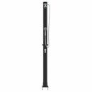 Udendørs Solbruser Sort 217 cm PVC og Aluminium