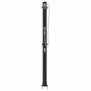 Udendørs Solbruser Sort 217 cm PVC og Aluminium