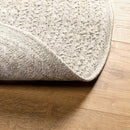 Tæppe ZIZUR Creme 170 x 120 cm Polypropylen