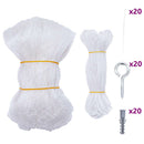 kattenet 3x2 m nylon transparent