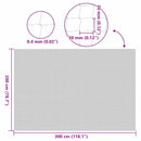 kattenet 3x2 m nylon transparent