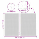 kattenet 6x3 m nylon transparent