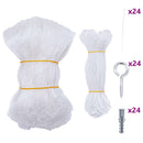 kattenet 8x3 m nylon transparent