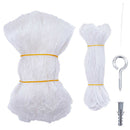 kattenet 12x3 m nylon transparent