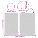 kattenet 12x3 m nylon transparent
