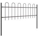 Havehegn 2 pcs Grå 3,4 x 0,6 m Pulverlakeret stål
