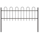 Havehegn 2 pcs Grå 3,4 x 0,6 m Pulverlakeret stål