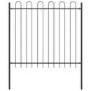 Havehegn 2 pcs Grå 3,4 x 1,5 m Pulverlakeret stål