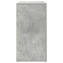 Sideboard med skuffe Beton Grå 120 x 36 x 69 cm Konstrueret træ