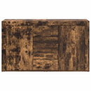 Sideboard med skuffe Røget eg 120 x 36 x 69 cm Konstrueret træ