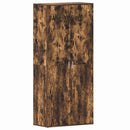 Sko skab 80 x 39 x 178 cm Konstrueret træ Røget eg