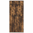 Sko skab 80 x 39 x 178 cm Konstrueret træ Røget eg