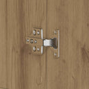 Sko skab Artisan Egetræ 80 x 39 x 178 cm Konstrueret træ