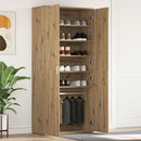 Sko skab Artisan Egetræ 80 x 39 x 178 cm Konstrueret træ