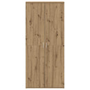 Sko skab 80 x 39 x 178 cm Konstrueret træ Artisan Egetræ