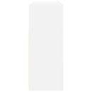 Sideboard Hvid 116 x 30 x 75 cm Konstrueret træ