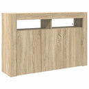 Sideboard Sonoma eg 116 x 30 x 75 cm Konstrueret træ