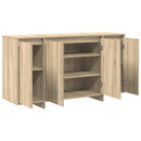 Sideboard Sonoma eg 135 x 41 x 75 cm Konstrueret træ