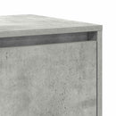 Sideboard Beton Grå 135 x 41 x 75 cm Konstrueret træ