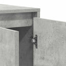 Sideboard Beton Grå 135 x 41 x 75 cm Konstrueret træ