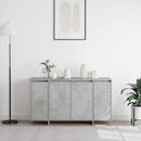 Sideboard Beton Grå 135 x 41 x 75 cm Konstrueret træ